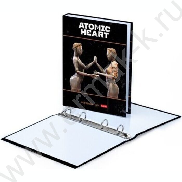 Тетрадь 120л клетка/кольца "Atomic Heart" /глянц.лам. | Фото 2