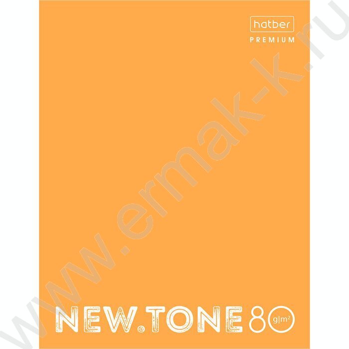 Тетрадь  80л А5 клетка/кольца /глянц.лам/  "NEWtone NEON Оранж" | Фото 1