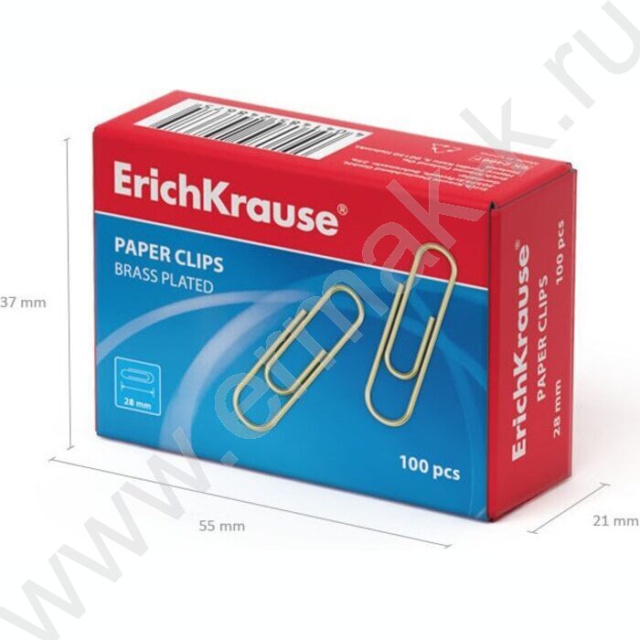 Скрепки 28мм /100шт омедненные | Фото 4