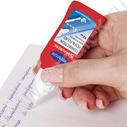 Ручка-корректор + корректирующая жидкость 12мл., 2 в 1: метал наконечник + кисточка | Фото 8