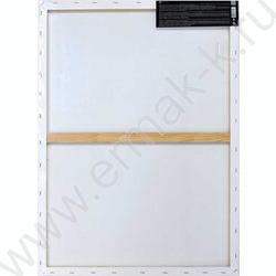 Холст на подрамнике из сосны 50*70  280 г/м², 100% хлопок, зерно: среднее, форма: прямоугольная, | Фото 2