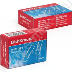 Скрепки 33мм /100шт омедненные | Фото 2