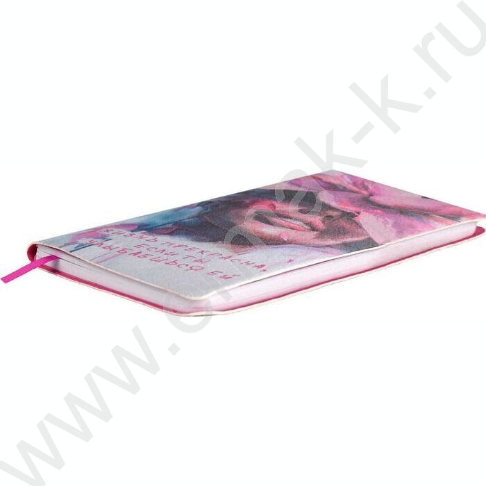 Зап. книжка  64л 77*149 "Escalada.Улыбка" /мягкий переплёт, искусственная кожа "Наппа", полноцве | Фото 2
