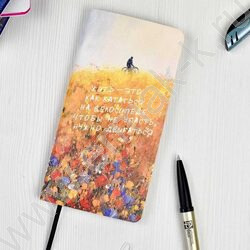 Зап. книжка  64л 77*149 "Escalada.Движение" /мягкий переплёт, искусственная кожа "Наппа", полноц | Фото 7