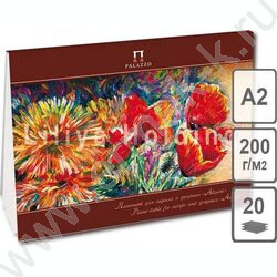 Планшет д/акрила и графики А2 20л "Август" | Фото 1