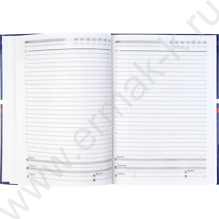 Ежедневник н/дат А5 128л Символы государства-1 /тв.обл.,глянц.ламин/ | Фото 5