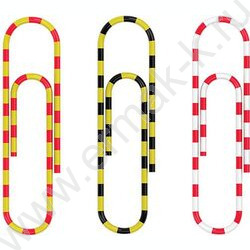 Скрепки 33мм /100шт Зебра ассорти | Фото 1