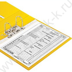 Файл 70мм с двухсторонним покрытием из ПВХ /желтый | Фото 6