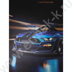 Тетрадь  96л клетка/спираль "Автомобильная тематика-1" /твин лак, хол. фольга/ ассорти | Фото 7