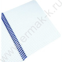 Тетрадь  96л клетка/спираль "Вид на город-2" /твин лак, хол. фольга/ ассорти | Фото 2