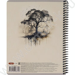 Тетрадь  96л клетка/спираль "Фразы и природа" /твин лак, хол. фольга/ ассорти | Фото 6