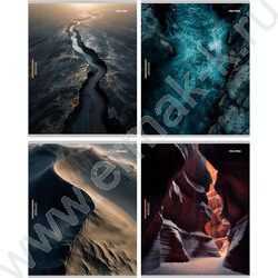 Тетрадь  96л линейка "Завораживающая природа" ассорти | Фото 1