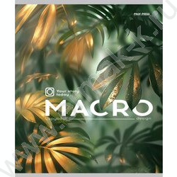 Тетрадь  96л клетка "Капли росы" /глиттер/ ассорти | Фото 2