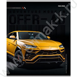 Тетрадь  96л клетка "Разные авто-3" /лён/ ассорти | Фото 2