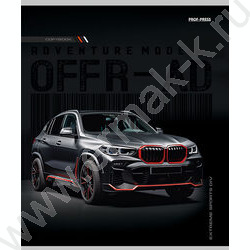 Тетрадь  96л клетка "Разные авто-3" /лён/ ассорти | Фото 4