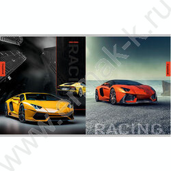 Тетрадь  96л клетка "Разные автомобили-1" /перевертыши ассорти | Фото 4