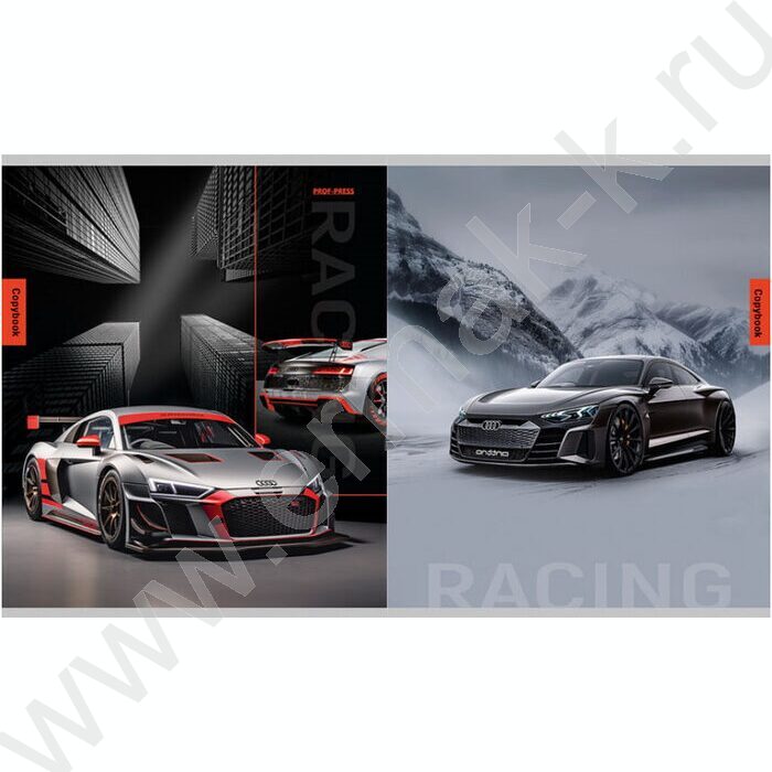 Тетрадь  96л клетка "Разные автомобили-1" /перевертыши ассорти | Фото 5