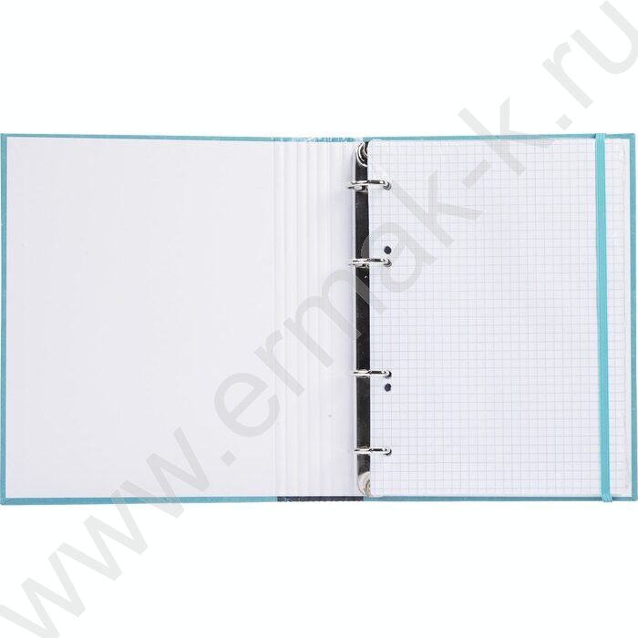 Тетрадь 120л клетка/кольца/резинка "Вдохновение вокруг" | Фото 3