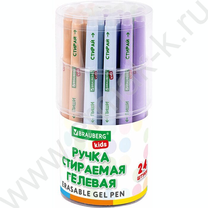 Ручка гелевая Пиши-Стирай 0,5мм, линия 0,35мм, синяя "RESTART COLOR" /с эргономичным грипом | Фото 7