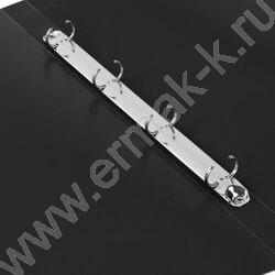 Папка 4 кольца А3 черная вертик. "Стандарт" | Фото 5