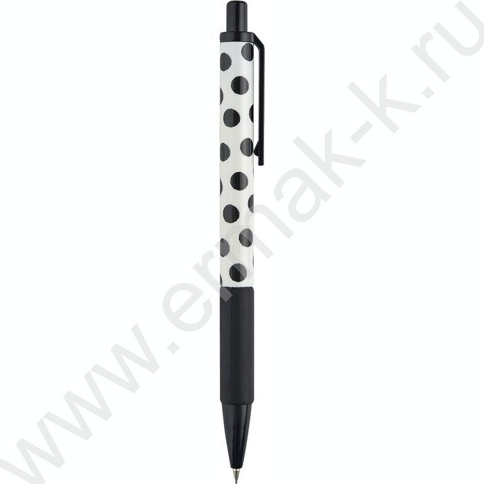 Карандаш механический 0,7мм с ластиком Black&White.Polka Dots | Фото 1