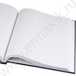 Книга Учёта 196л клетка тв.обл.офсет синяя | Фото 3