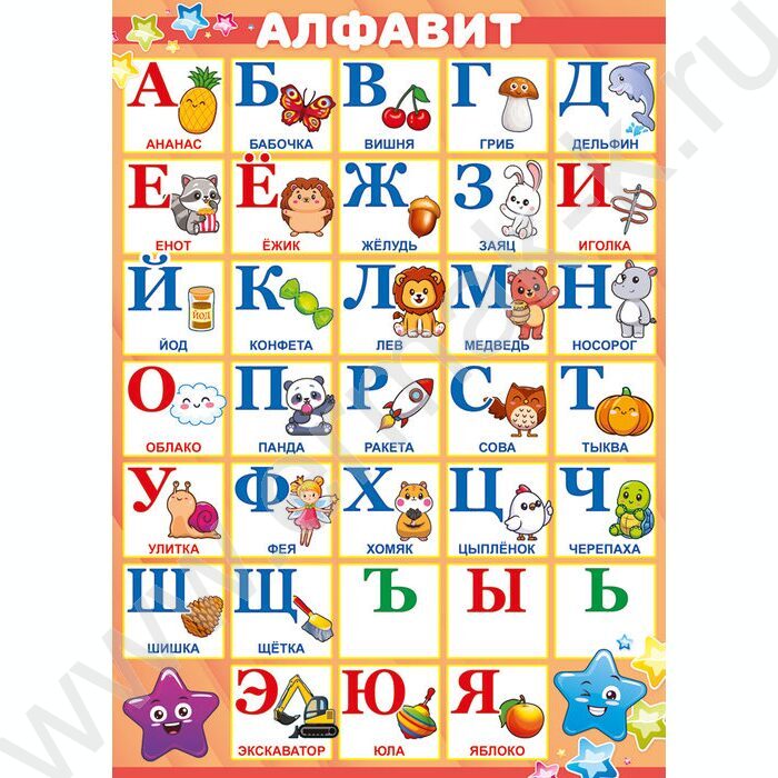 Плакат "Алфавит" А4 | Фото 1