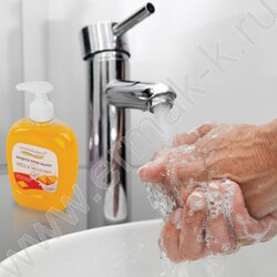 Мыло-крем жидкое "Мед и молоко" 500мл с дозатором | Фото 6