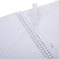 Тетрадь 120л клетка/спираль /3 цв. разделителя, перфорация на отрыв/тв.обл.Soft-touch "Feel the  | Фото 4