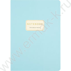 Тетрадь  40л линейка "Monocolor.Зефирный мятный" 70 г/м2 бежевая бумага | Фото 1