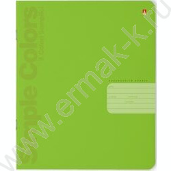 Тетрадь  18л линейка "Простые цвета" ассорти | Фото 2