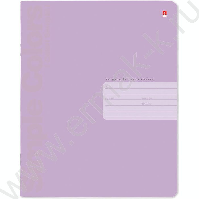 Тетрадь  24л линейка "Zefir colors" ассорти | Фото 4