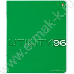 Тетрадь  96л линейка "Utility" ассорти | Фото 2