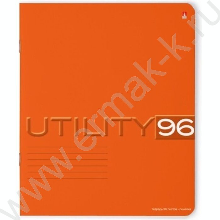 Тетрадь  96л линейка "Utility" ассорти | Фото 6