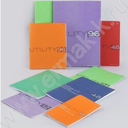 Тетрадь  96л линейка "Utility" ассорти | Фото 8