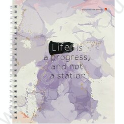 Тетрадь  96л клетка/спираль "Primavera" ассорти | Фото 3