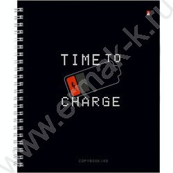 Тетрадь  48л клетка/спираль "Life interface" ассорти | Фото 2