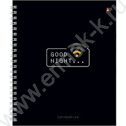 Тетрадь  48л клетка/спираль "Life interface" ассорти | Фото 5