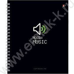 Тетрадь  48л клетка/спираль "Life interface" ассорти | Фото 6