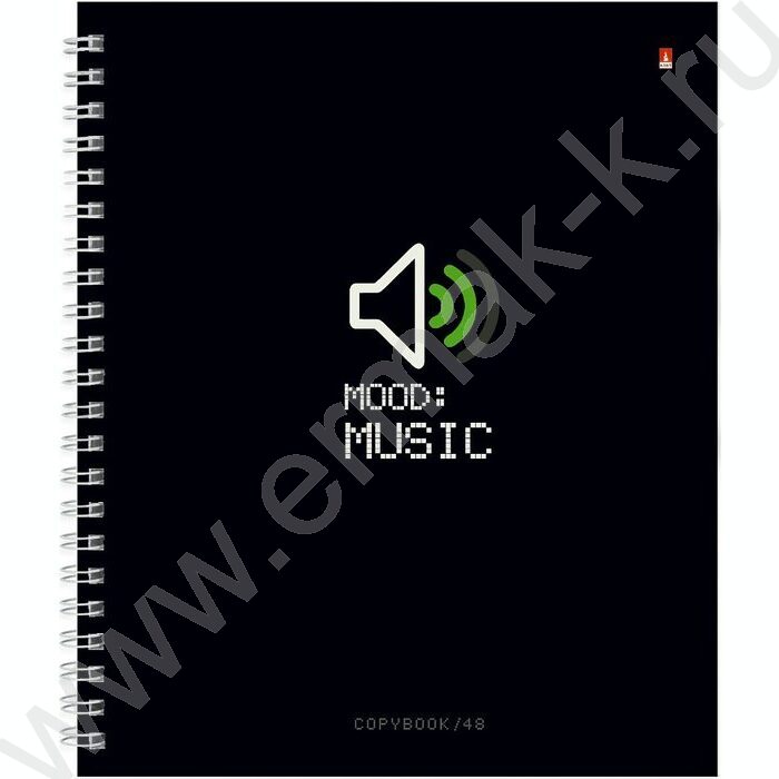 Тетрадь  48л клетка/спираль "Life interface" ассорти | Фото 6