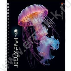 Тетрадь  48л клетка/спираль "Медузы фентези" ассорти | Фото 5
