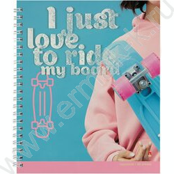 Тетрадь  48л клетка/спираль "Renny board" ассорти | Фото 5