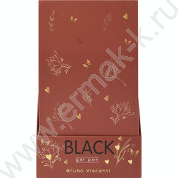 Ручка гелевая черная 0,5мм  UniWrite Котики счастья | Фото 5