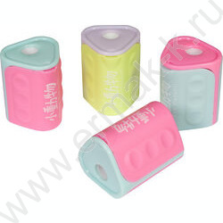 Точилка 1отв. пластик/с контейнером в пенале/ Kawall animals | Фото 1