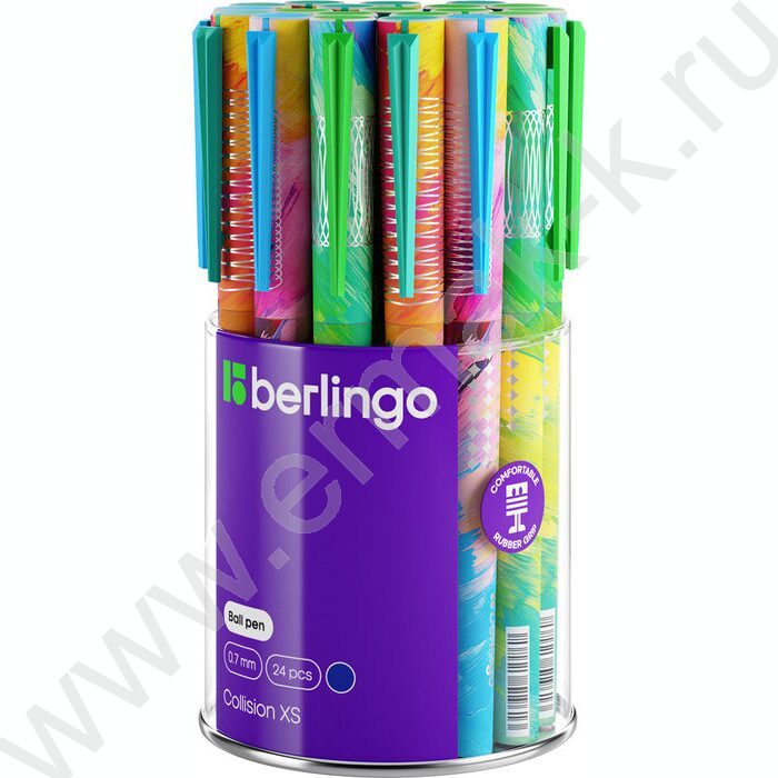 Ручка шар "Collision XS" 0,7мм синяя /ассорти | Фото 3