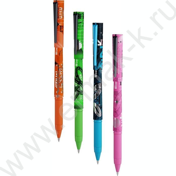 Ручка шар "Future Tech" 0,7мм синяя /ассорти | Фото 1