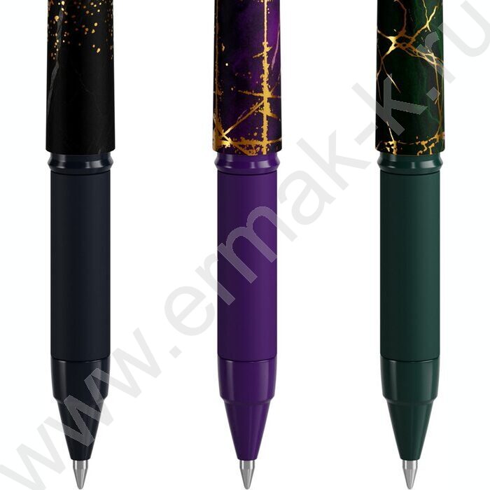 Ручка шар "Golden Shade" 0,7мм синяя /ассорти | Фото 2