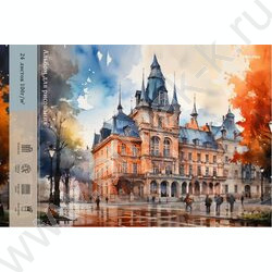 Альбом д/рисования-спираль 24л "Старинная ратуша" | Фото 1