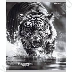 Тетрадь  48л клетка/спираль "Дикая природа-4" ассорти | Фото 2