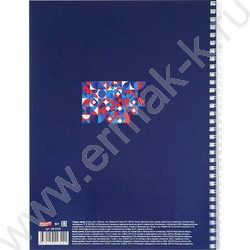 Тетрадь  60л А4 клетка/спираль "Россия-14" | Фото 3